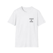 Jesus is KING Father Forgive  (White Tee)