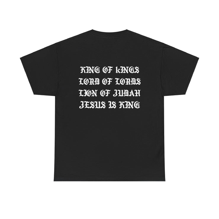 Jesus is King  (Black Tee)