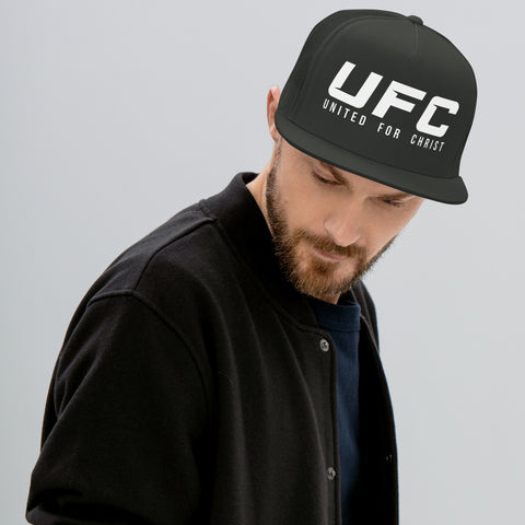 UFC United For Christ (Flat Bill DTG Print)  Trucker Cap