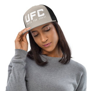 UFC United For Christ (Flat Bill DTG Print)  Trucker Cap