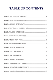 Freedom: 30-Day Devotional Journal – Break Free and Walk with Jesus