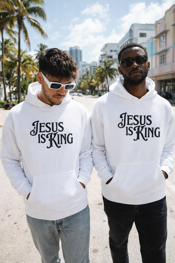 Jesus Is King Hoodie | Christian Hoodie for Men & Women