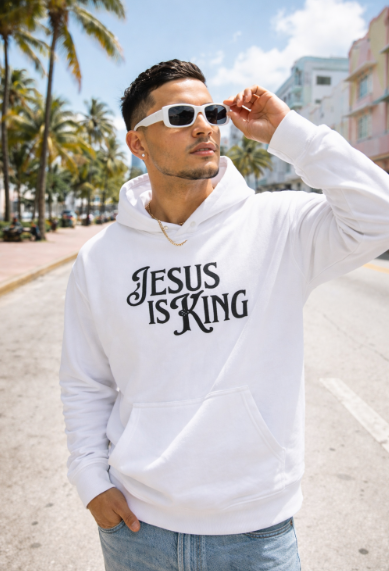 Jesus Is King Hoodie | Christian Hoodie for Men & Women