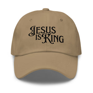 Jesus is King Womens "Dad Hat"