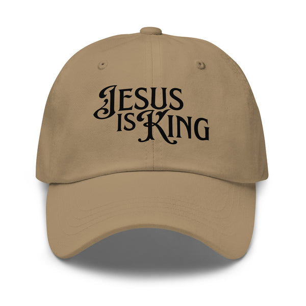 Jesus is King Womens "Dad Hat"