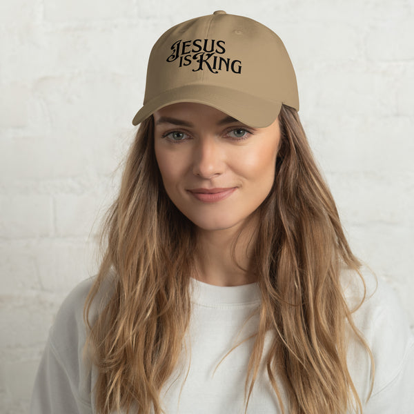 Jesus is King Womens "Dad Hat"
