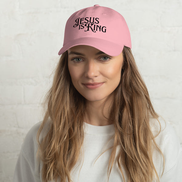 Jesus is King Womens "Dad Hat"