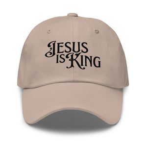 Jesus is King Womens "Dad Hat"