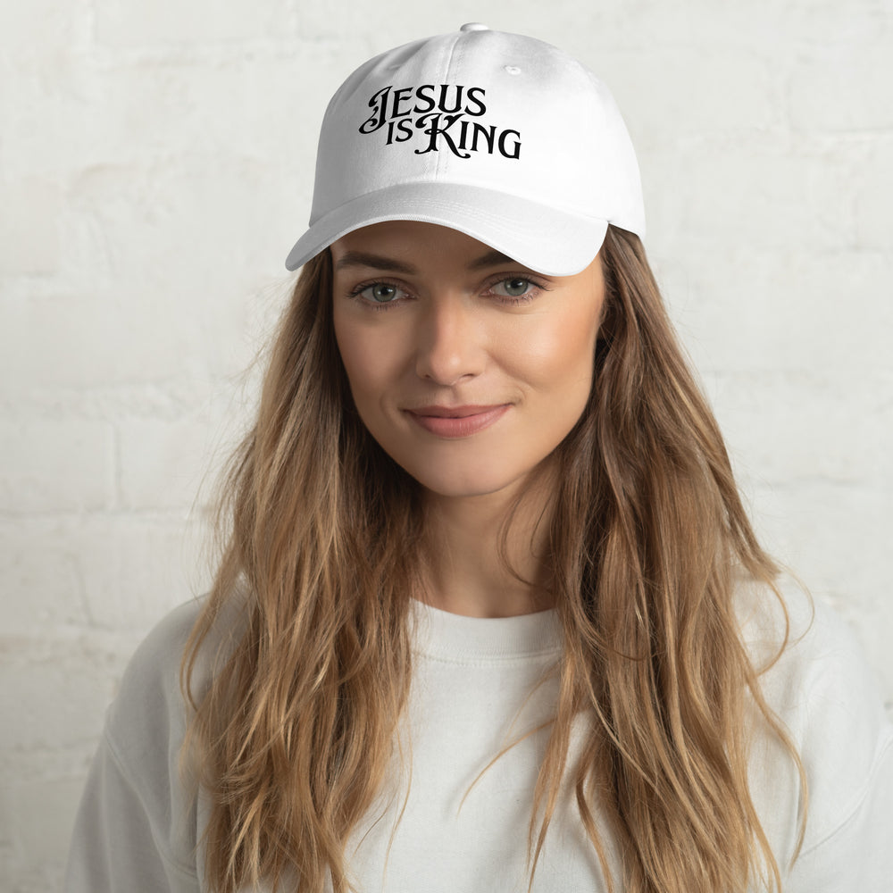 Jesus is King Womens "Dad Hat"