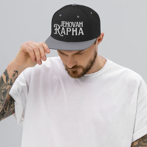 Jehova Rapha Trucker Hat (Embroidered Flat Bill)