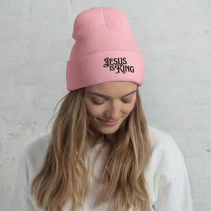 Jesus Is King Beanie | Christian Beanie for Men & Women