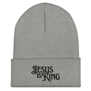 Jesus Is King Beanie | Christian Beanie for Men & Women