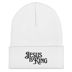 Jesus Is King Beanie | Christian Beanie for Men & Women