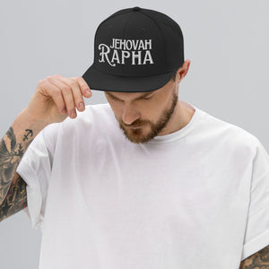 Jehova Rapha Trucker Hat (Embroidered Flat Bill) - One Vision