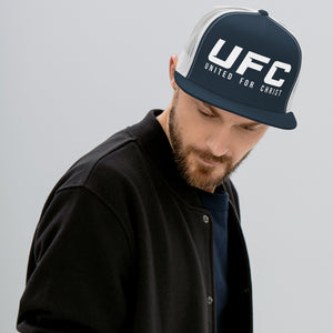UFC United for Christ Trucker Cap | Flat Bill DTG Print - One Vision